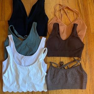 offline/ aerie sports bras